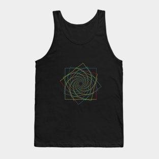 Multi Colored Sacred Geometry Tank Top